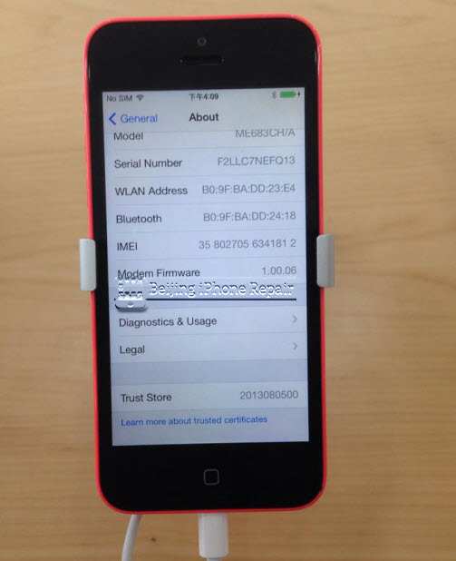 verizon phone check status unlock 5s 5c or AT&T on Baseband iPhone iPhone 1.00.06 7 iOS Unlock